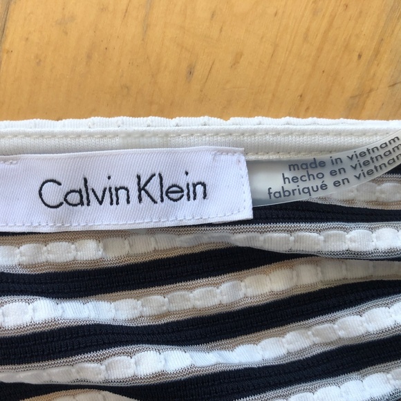 Pullover Calvin Klein Large Striped Top - Picture 2 of 11